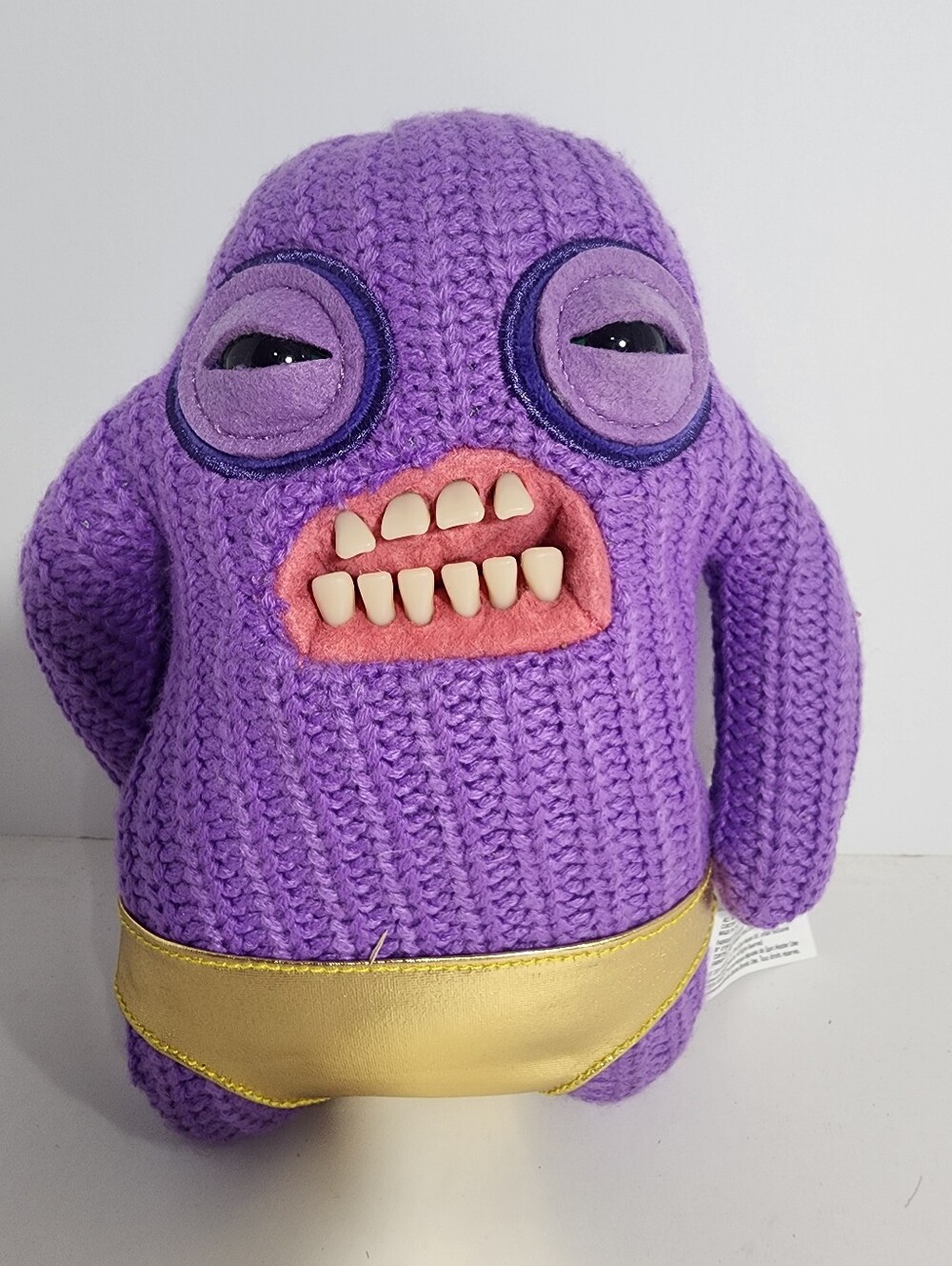 Fugler Z Gold By Zuru Purple Plush Kids Plush Figure MR Needles